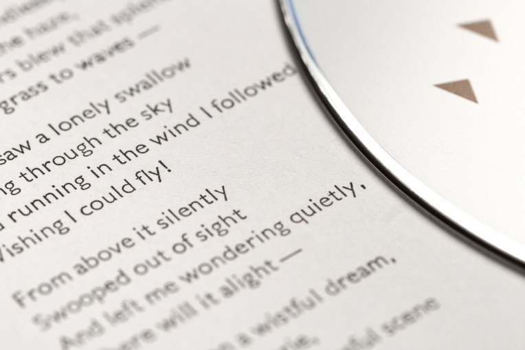 Forgotten Fields Compact Disc Sleeve Detail